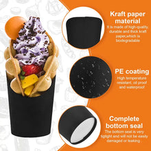 Cargar imagen en el visor de la galería, Vasos de Servicio para Charcuteria 14oz- Negro 50 Unidades