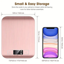 Cargar imagen en el visor de la galería, Balanza Digital Rose Gold