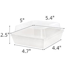Cargar imagen en el visor de la galería, Cajas Blancas para Postres y Charcuteria - 10 Unidades