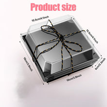 Cargar imagen en el visor de la galería, Cajas Mini Mini Negras para Postres y Charcuteria - 10 Unidades