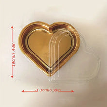 Cargar imagen en el visor de la galería, Molde Negro en Aluminio/Forma de Corazón - 5 Unidades