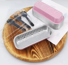 Cargar imagen en el visor de la galería, Moldes Rosas Para Hornear Con Tapa - Paquete 10 Unidades