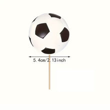 Cargar imagen en el visor de la galería, Cake &amp; Cupcake Topper Soccer
