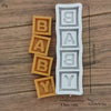 Molde de Silicona con Letras BABY