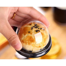 Cargar imagen en el visor de la galería, Recipiente de base negra con cúpula transparente  - Paquete 10 Unidades
