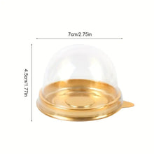 Cargar imagen en el visor de la galería, Recipiente con cúpula transparente  - Paquete 10 Unidades
