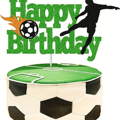 cake topper soccer