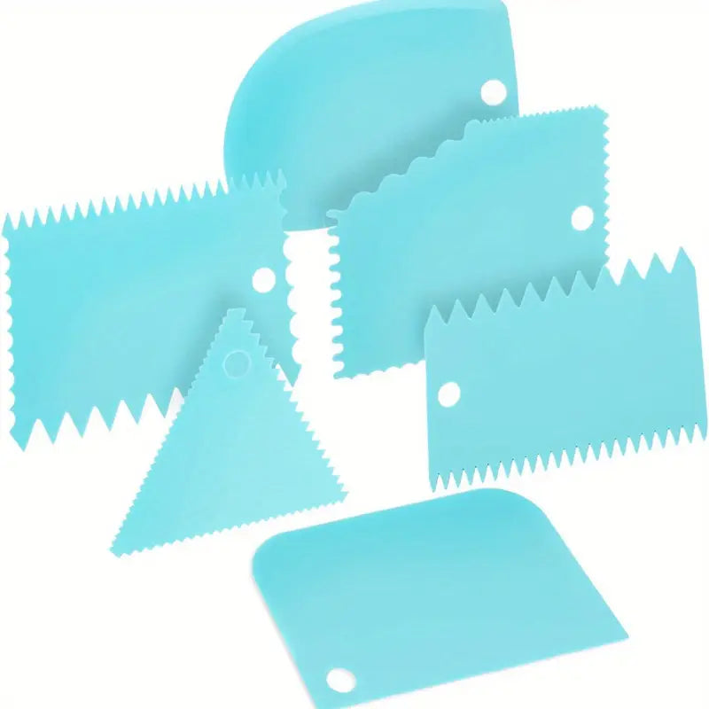 Scraper azul para postres y bizcochos(Varios)