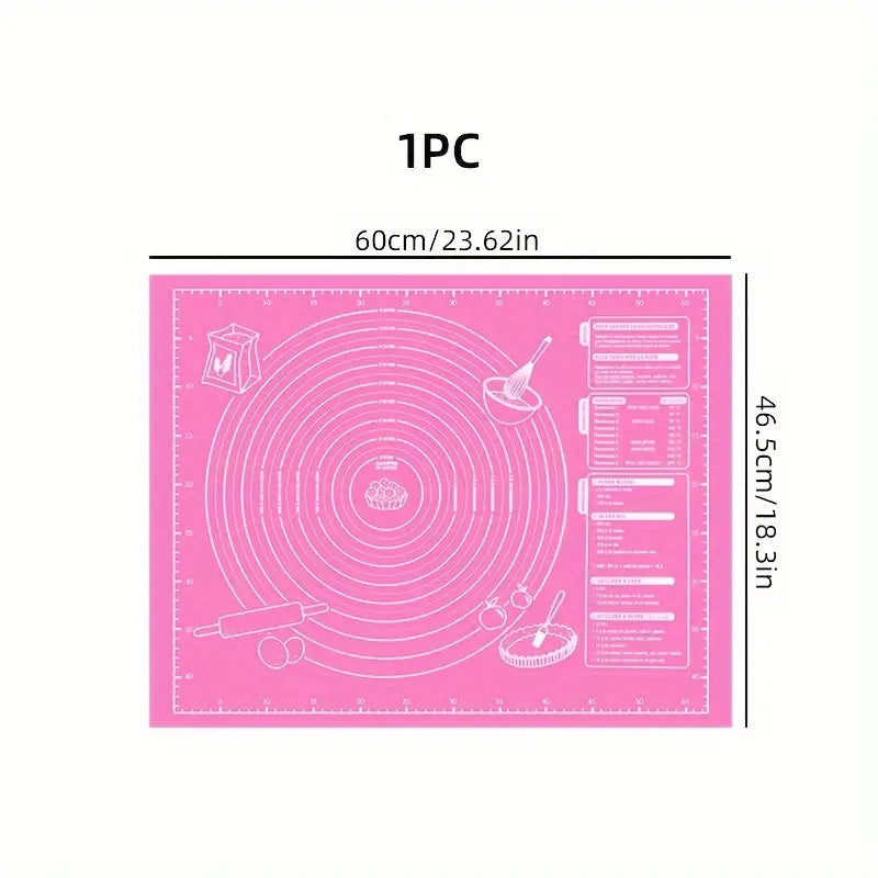 Mat Rosado en Silicona Rectangular - Grande