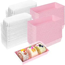 Cargar imagen en el visor de la galería, Cajas Rosada Rectangular  - 10 Unidades
