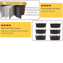 Cargar imagen en el visor de la galería, Molde Cuadrado Negro (5oz) - 10 Unidades
