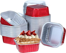 Cargar imagen en el visor de la galería, Molde Cuadrado Rojo (10oz) - 10 Unidades
