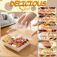 Cargar imagen en el visor de la galería, Cajas Blancas para Postres y Charcuteria - 10 Unidades
