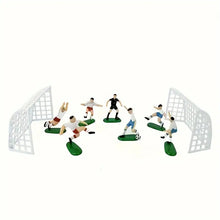 Cargar imagen en el visor de la galería, Equipo de Soccer Cake Topper (9 piezas)
