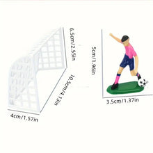 Cargar imagen en el visor de la galería, Equipo de Soccer Cake Topper (9 piezas)
