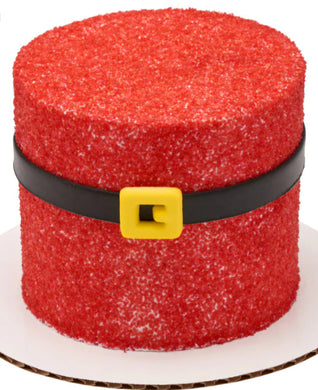 hebilla de azucar, piezas de azucar, santa, santa clause, postres, santas belly, barriga de santa postres