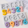 Molde de Silicona Numeros 0-9 (3D)