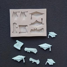 Cargar imagen en el visor de la galería, Molde de Silicona de Graduandos
