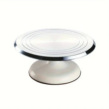 Cargar imagen en el visor de la galería, Mesa Giratoria en Aluminio (Blanca)
