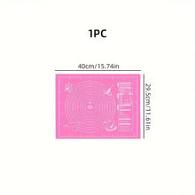 Cargar imagen en el visor de la galería, Mat Rosado en Silicona Rectangular - Pequeño
