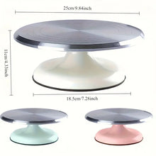 Cargar imagen en el visor de la galería, Mesa Giratoria en Aluminio (Rosada)
