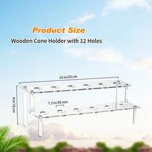 Cargar imagen en el visor de la galería, Soporte en Acrílico de Exhibición para Conos
