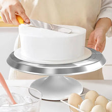 Cargar imagen en el visor de la galería, Mesa Giratoria en Aluminio (Blanca)
