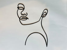 Cargar imagen en el visor de la galería, Cake Topper Cara Mujer Abstracto
